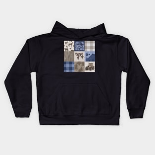 Til the cows come home - navy Kids Hoodie